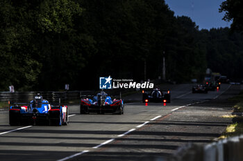 2024-06-15 - 36 VAXIVIERE Matthieu (fra), SCHUMACHER Mick (ger), LAPIERRE Nicolas (fra), Alpine Endurance Team, Alpine A424 #36, Hypercar, FIA WEC, action during the 2024 24 Hours of Le Mans, 4th round of the 2024 FIA World Endurance Championship, on the Circuit des 24 Heures du Mans, from June 15 to 16, 2024 in Le Mans, France - 24 HEURES DU MANS 2024 - RACE - ENDURANCE - MOTORS