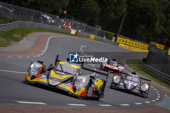 2024-06-15 - 65 SALES Rodrigo (usa), BECHE Mathias (swi), HUFFAKER Scott (usa), Panis Racing, Oreca 07 - Gibson #65, LMP2 PRO/AM, action during the 2024 24 Hours of Le Mans, 4th round of the 2024 FIA World Endurance Championship, on the Circuit des 24 Heures du Mans, from June 15 to 16, 2024 in Le Mans, France - 24 HEURES DU MANS 2024 - RACE - ENDURANCE - MOTORS