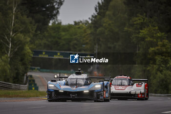 2024-06-15 - 35 MILESI Charles (fra), HABSBURG-Lothringen Ferdinand (aut), CHATIN Paul-Loup (fra), Alpine Endurance Team #35, Alpine A424, Hypercar, FIA WEC, action during the 2024 24 Hours of Le Mans, 4th round of the 2024 FIA World Endurance Championship, on the Circuit des 24 Heures du Mans, from June 15 to 16, 2024 in Le Mans, France - 24 HEURES DU MANS 2024 - RACE - ENDURANCE - MOTORS