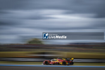 2024-06-15 - 51 PIER GUIDI Alessandro (ita), CALADO James (gbr), GIOVINAZZI Antonio (ita), Ferrari AF Corse, Ferrari 499P #51, Hypercar, FIA WEC, action during the 2024 24 Hours of Le Mans, 4th round of the 2024 FIA World Endurance Championship, on the Circuit des 24 Heures du Mans, from June 15 to 16, 2024 in Le Mans, France - 24 HEURES DU MANS 2024 - RACE - ENDURANCE - MOTORS