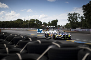 2024-06-15 - 46 MARTIN Maxime (bel), ROSSI Valentino (ita), AL HARTHY Ahmad (omn), Team WRT, BMW M4 GT3 #46, LM GT3 #44, FIA WEC, action during the 2024 24 Hours of Le Mans, 4th round of the 2024 FIA World Endurance Championship, on the Circuit des 24 Heures du Mans, from June 15 to 16, 2024 in Le Mans, France - 24 HEURES DU MANS 2024 - RACE - ENDURANCE - MOTORS