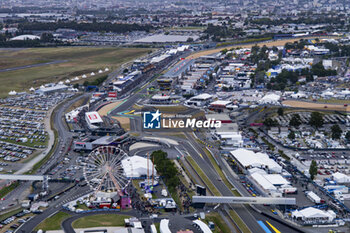 2024-06-15 - Illustration, helicopter during the 2024 24 Hours of Le Mans, 4th round of the 2024 FIA World Endurance Championship, on the Circuit des 24 Heures du Mans, from June 15 to 16, 2024 in Le Mans, France - 24 HEURES DU MANS 2024 - RACE - ENDURANCE - MOTORS