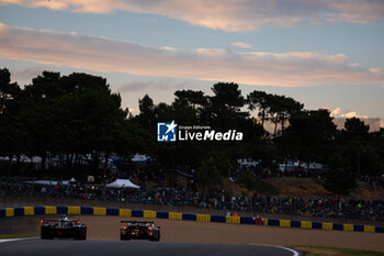 2024-06-15 - 85 BOVY Sarah (bel), FREY Rahel (swi), GATTING Michelle (dnk), Iron Dames, Lamborghini Huracan GT3 Evo2 #85, LM GT3, FIA WEC, action during the 2024 24 Hours of Le Mans, 4th round of the 2024 FIA World Endurance Championship, on the Circuit des 24 Heures du Mans, from June 15 to 16, 2024 in Le Mans, France - 24 HEURES DU MANS 2024 - RACE - ENDURANCE - MOTORS