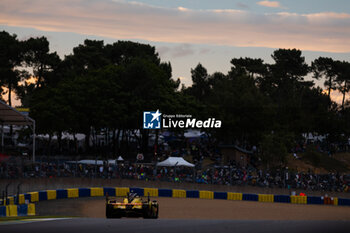 2024-06-15 - 83 KUBICA Robert (pol), SHWARTZMAN Robert (isr), YE Yifei (chn), AF Corse, Ferrari 499P #83, Hypercar, FIA WEC, action during the 2024 24 Hours of Le Mans, 4th round of the 2024 FIA World Endurance Championship, on the Circuit des 24 Heures du Mans, from June 15 to 16, 2024 in Le Mans, France - 24 HEURES DU MANS 2024 - RACE - ENDURANCE - MOTORS