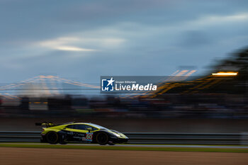 2024-06-15 - 60 SCHIAVONI Claudio (ita), CRESSONI Matteo (ita), PERERA Franck (fra), Iron Lynx, Lamborghini Huracan GT3 Evo2 #60, LM GT3, FIA WEC, action during the 2024 24 Hours of Le Mans, 4th round of the 2024 FIA World Endurance Championship, on the Circuit des 24 Heures du Mans, from June 15 to 16, 2024 in Le Mans, France - 24 HEURES DU MANS 2024 - RACE - ENDURANCE - MOTORS