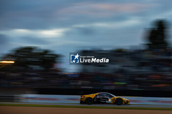 2024-06-15 - 81 EASTWOOD Charlie (irl), ANDRADE Rui (ang), VAN ROMPUY Tom (bel), TF Sport, Corvette Z06 GT3.R #81, LM GT3, FIA WEC, action during the 2024 24 Hours of Le Mans, 4th round of the 2024 FIA World Endurance Championship, on the Circuit des 24 Heures du Mans, from June 15 to 16, 2024 in Le Mans, France - 24 HEURES DU MANS 2024 - RACE - ENDURANCE - MOTORS