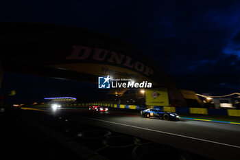 2024-06-15 - 27 JAMES Ian (usa), MANCINELLI Daniel (ita), RIBERAS Alex (spa), Heart of Racing Team, Aston Martin Vantage GT3 #27, LM GT3, FIA WEC, action during the 2024 24 Hours of Le Mans, 4th round of the 2024 FIA World Endurance Championship, on the Circuit des 24 Heures du Mans, from June 15 to 16, 2024 in Le Mans, France - 24 HEURES DU MANS 2024 - RACE - ENDURANCE - MOTORS