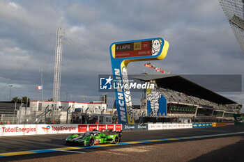 2024-06-15 - 63 BORTOLOTTI Mirko (ita), MORTARA Edoardo (ita), KVYAT Daniil, Lamborghini Iron Lynx, Lamborghini SC63 #63, Hypercar, FIA WEC, action during the 2024 24 Hours of Le Mans, 4th round of the 2024 FIA World Endurance Championship, on the Circuit des 24 Heures du Mans, from June 15 to 16, 2024 in Le Mans, France - 24 HEURES DU MANS 2024 - RACE - ENDURANCE - MOTORS