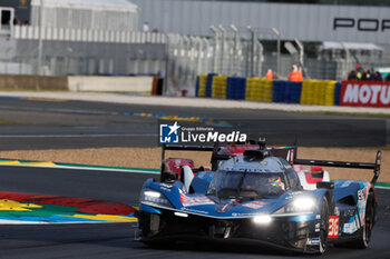 2024-06-15 - 36 VAXIVIERE Matthieu (fra), SCHUMACHER Mick (ger), LAPIERRE Nicolas (fra), Alpine Endurance Team, Alpine A424 #36, Hypercar, FIA WEC, action during the 2024 24 Hours of Le Mans, 4th round of the 2024 FIA World Endurance Championship, on the Circuit des 24 Heures du Mans, from June 15 to 16, 2024 in Le Mans, France - 24 HEURES DU MANS 2024 - RACE - ENDURANCE - MOTORS