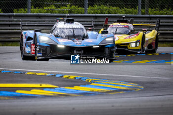 2024-06-15 - 36 VAXIVIERE Matthieu (fra), SCHUMACHER Mick (ger), LAPIERRE Nicolas (fra), Alpine Endurance Team, Alpine A424 #36, Hypercar, FIA WEC, action during the 2024 24 Hours of Le Mans, 4th round of the 2024 FIA World Endurance Championship, on the Circuit des 24 Heures du Mans, from June 15 to 16, 2024 in Le Mans, France - 24 HEURES DU MANS 2024 - RACE - ENDURANCE - MOTORS