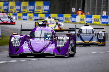 2024-06-15 - 14 HYETT PJ (usa), DELETRAZ Louis (swi), QUINN Alex (gbr), AO by TF, Oreca 07 - Gibson #14, LMP2 PRO/AM, action during the 2024 24 Hours of Le Mans, 4th round of the 2024 FIA World Endurance Championship, on the Circuit des 24 Heures du Mans, from June 15 to 16, 2024 in Le Mans, France - 24 HEURES DU MANS 2024 - RACE - ENDURANCE - MOTORS