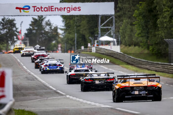 2024-06-15 - 82 JUNCADELLA Daniel (spa), BAUD Sébastien (fra), KOIZUMI Hiroshi (jpn), TF Sport, Corvette Z06 GT3.R #82, LM GT3, FIA WEC, action during the 2024 24 Hours of Le Mans, 4th round of the 2024 FIA World Endurance Championship, on the Circuit des 24 Heures du Mans, from June 15 to 16, 2024 in Le Mans, France - 24 HEURES DU MANS 2024 - RACE - ENDURANCE - MOTORS