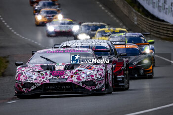 2024-06-15 - 85 BOVY Sarah (bel), FREY Rahel (swi), GATTING Michelle (dnk), Iron Dames, Lamborghini Huracan GT3 Evo2 #85, LM GT3, FIA WEC, action during the 2024 24 Hours of Le Mans, 4th round of the 2024 FIA World Endurance Championship, on the Circuit des 24 Heures du Mans, from June 15 to 16, 2024 in Le Mans, France - 24 HEURES DU MANS 2024 - RACE - ENDURANCE - MOTORS