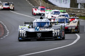 2024-06-15 - 93 VERGNE Jean-Eric (fra), JENSEN Mikkel (dnk), MULLER Nico (swi), Peugeot TotalEnergies, Peugeot 9x8 #93, Hypercar, FIA WEC, action during the 2024 24 Hours of Le Mans, 4th round of the 2024 FIA World Endurance Championship, on the Circuit des 24 Heures du Mans, from June 15 to 16, 2024 in Le Mans, France - 24 HEURES DU MANS 2024 - RACE - ENDURANCE - MOTORS