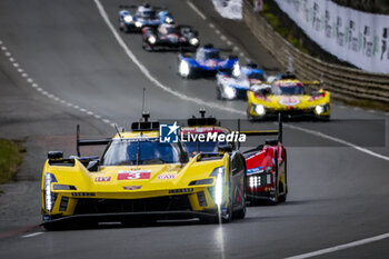 2024-06-15 - 03 BOURDAIS Sébastien (fra), VAN DER ZANDE Renger (ned), DIXON Scott (nzl), Cadillac Racing, Cadillac V-Series.R #03, Hypercar, action during the 2024 24 Hours of Le Mans, 4th round of the 2024 FIA World Endurance Championship, on the Circuit des 24 Heures du Mans, from June 15 to 16, 2024 in Le Mans, France - 24 HEURES DU MANS 2024 - RACE - ENDURANCE - MOTORS