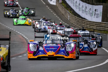 2024-06-15 - 23 KEATING Ben (usa), ALBUQUERQUE Filipe (prt), HANLEY Ben (gbr), United Autosports USA, Oreca 07 - Gibson #23 PRO/AM, LMP2, action during the 2024 24 Hours of Le Mans, 4th round of the 2024 FIA World Endurance Championship, on the Circuit des 24 Heures du Mans, from June 15 to 16, 2024 in Le Mans, France - 24 HEURES DU MANS 2024 - RACE - ENDURANCE - MOTORS