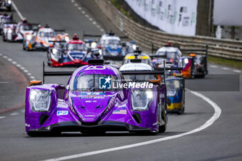 2024-06-15 - 14 HYETT PJ (usa), DELETRAZ Louis (swi), QUINN Alex (gbr), AO by TF, Oreca 07 - Gibson #14, LMP2 PRO/AM, action during the 2024 24 Hours of Le Mans, 4th round of the 2024 FIA World Endurance Championship, on the Circuit des 24 Heures du Mans, from June 15 to 16, 2024 in Le Mans, France - 24 HEURES DU MANS 2024 - RACE - ENDURANCE - MOTORS