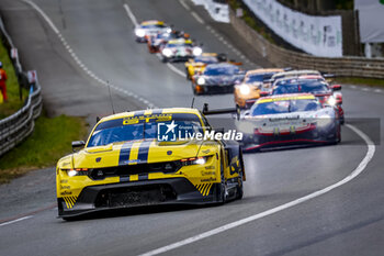 2024-06-15 - 44 HARTSHORNE John (gbr), TUCK Ben (ger), MIES Christopher (ger), Proton Competition, Ford Mustang LMGT3, LMGT3, action during the 2024 24 Hours of Le Mans, 4th round of the 2024 FIA World Endurance Championship, on the Circuit des 24 Heures du Mans, from June 15 to 16, 2024 in Le Mans, France - 24 HEURES DU MANS 2024 - RACE - ENDURANCE - MOTORS