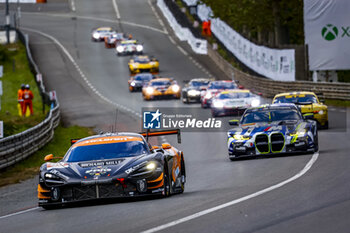 2024-06-15 - 59 SAUCY Grégoire (swi), COTTINGHAM James (gbr), COSTA Nicolas (bra), United Autosports, McLaren 720S GT3 Evo #59, LM GT3, FIA WEC, action during the 2024 24 Hours of Le Mans, 4th round of the 2024 FIA World Endurance Championship, on the Circuit des 24 Heures du Mans, from June 15 to 16, 2024 in Le Mans, France - 24 HEURES DU MANS 2024 - RACE - ENDURANCE - MOTORS