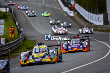 2024-06-15 - 65 SALES Rodrigo (usa), BECHE Mathias (swi), HUFFAKER Scott (usa), Panis Racing, Oreca 07 - Gibson #65, LMP2 PRO/AM, action during the 2024 24 Hours of Le Mans, 4th round of the 2024 FIA World Endurance Championship, on the Circuit des 24 Heures du Mans, from June 15 to 16, 2024 in Le Mans, France - 24 HEURES DU MANS 2024 - RACE - ENDURANCE - MOTORS