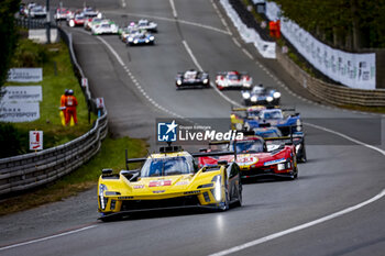 2024-06-15 - 03 BOURDAIS Sébastien (fra), VAN DER ZANDE Renger (ned), DIXON Scott (nzl), Cadillac Racing, Cadillac V-Series.R #03, Hypercar, action during the 2024 24 Hours of Le Mans, 4th round of the 2024 FIA World Endurance Championship, on the Circuit des 24 Heures du Mans, from June 15 to 16, 2024 in Le Mans, France - 24 HEURES DU MANS 2024 - RACE - ENDURANCE - MOTORS