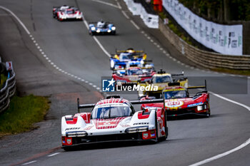 2024-06-15 - 06 ESTRE Kevin (fra), LOTTERER André (ger), VANTHOOR Laurens (bel), Porsche Penske Motorsport, Porsche 963 #06, Hypercar, FIA WEC, action during the 2024 24 Hours of Le Mans, 4th round of the 2024 FIA World Endurance Championship, on the Circuit des 24 Heures du Mans, from June 15 to 16, 2024 in Le Mans, France - 24 HEURES DU MANS 2024 - RACE - ENDURANCE - MOTORS