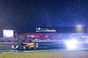 2024-06-15 - 24 SCHERER Fabio (swi), HEINEMEIER HANSSON David (dnk), SIMPSON Kyffin (usa), Nielsen Racing, Oreca 07 - Gibson #24, LMP2, action during the 2024 24 Hours of Le Mans, 4th round of the 2024 FIA World Endurance Championship, on the Circuit des 24 Heures du Mans, from June 15 to 16, 2024 in Le Mans, France - 24 HEURES DU MANS 2024 - RACE - ENDURANCE - MOTORS