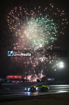 2024-06-15 - 60 SCHIAVONI Claudio (ita), CRESSONI Matteo (ita), PERERA Franck (fra), Iron Lynx, Lamborghini Huracan GT3 Evo2 #60, LM GT3, FIA WEC, action during the 2024 24 Hours of Le Mans, 4th round of the 2024 FIA World Endurance Championship, on the Circuit des 24 Heures du Mans, from June 15 to 16, 2024 in Le Mans, France - 24 HEURES DU MANS 2024 - RACE - ENDURANCE - MOTORS