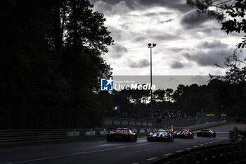 2024-06-15 - 65 SALES Rodrigo (usa), BECHE Mathias (swi), HUFFAKER Scott (usa), Panis Racing, Oreca 07 - Gibson #65, LMP2 PRO/AM, action during the 2024 24 Hours of Le Mans, 4th round of the 2024 FIA World Endurance Championship, on the Circuit des 24 Heures du Mans, from June 15 to 16, 2024 in Le Mans, France - 24 HEURES DU MANS 2024 - RACE - ENDURANCE - MOTORS