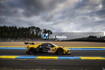 2024-06-15 - 81 EASTWOOD Charlie (irl), ANDRADE Rui (ang), VAN ROMPUY Tom (bel), TF Sport, Corvette Z06 GT3.R #81, LM GT3, FIA WEC, action during the 2024 24 Hours of Le Mans, 4th round of the 2024 FIA World Endurance Championship, on the Circuit des 24 Heures du Mans, from June 15 to 16, 2024 in Le Mans, France - 24 HEURES DU MANS 2024 - RACE - ENDURANCE - MOTORS