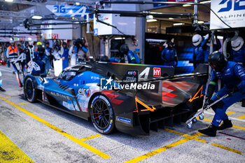 2024-06-15 - 36 VAXIVIERE Matthieu (fra), SCHUMACHER Mick (ger), LAPIERRE Nicolas (fra), Alpine Endurance Team, Alpine A424 #36, Hypercar, FIA WEC, action during the 2024 24 Hours of Le Mans, 4th round of the 2024 FIA World Endurance Championship, on the Circuit des 24 Heures du Mans, from June 15 to 16, 2024 in Le Mans, France - 24 HEURES DU MANS 2024 - RACE - ENDURANCE - MOTORS