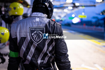 2024-06-15 - Peugeot TotalEnergies mechanic, mecanicien during the 2024 24 Hours of Le Mans, 4th round of the 2024 FIA World Endurance Championship, on the Circuit des 24 Heures du Mans, from June 15 to 16, 2024 in Le Mans, France - 24 HEURES DU MANS 2024 - RACE - ENDURANCE - MOTORS