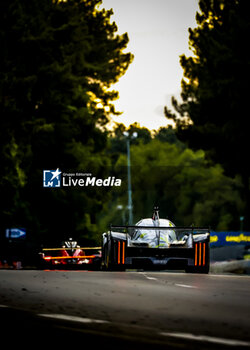 2024-06-15 - 93 VERGNE Jean-Eric (fra), JENSEN Mikkel (dnk), MULLER Nico (swi), Peugeot TotalEnergies, Peugeot 9x8 #93, Hypercar, FIA WEC, action during the 2024 24 Hours of Le Mans, 4th round of the 2024 FIA World Endurance Championship, on the Circuit des 24 Heures du Mans, from June 15 to 16, 2024 in Le Mans, France - 24 HEURES DU MANS 2024 - RACE - ENDURANCE - MOTORS