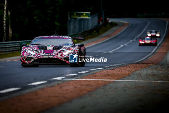 2024-06-15 - 85 BOVY Sarah (bel), FREY Rahel (swi), GATTING Michelle (dnk), Iron Dames, Lamborghini Huracan GT3 Evo2 #85, LM GT3, FIA WEC, action during the 2024 24 Hours of Le Mans, 4th round of the 2024 FIA World Endurance Championship, on the Circuit des 24 Heures du Mans, from June 15 to 16, 2024 in Le Mans, France - 24 HEURES DU MANS 2024 - RACE - ENDURANCE - MOTORS