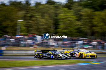 2024-06-15 - 09 RIED Jonas (ger), CAPIETTO Maceo (fra), VISCAAL Bent (nld), Proton Competition, Oreca 07 - Gibson #09, LMP2, action during the 2024 24 Hours of Le Mans, 4th round of the 2024 FIA World Endurance Championship, on the Circuit des 24 Heures du Mans, from June 15 to 16, 2024 in Le Mans, France - 24 HEURES DU MANS 2024 - RACE - ENDURANCE - MOTORS