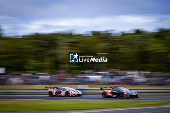 2024-06-15 - 85 BOVY Sarah (bel), FREY Rahel (swi), GATTING Michelle (dnk), Iron Dames, Lamborghini Huracan GT3 Evo2 #85, LM GT3, FIA WEC, action during the 2024 24 Hours of Le Mans, 4th round of the 2024 FIA World Endurance Championship, on the Circuit des 24 Heures du Mans, from June 15 to 16, 2024 in Le Mans, France - 24 HEURES DU MANS 2024 - RACE - ENDURANCE - MOTORS