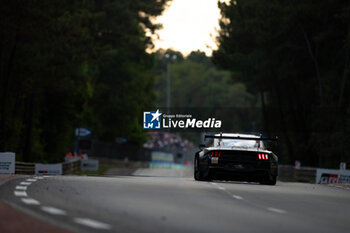 2024-06-15 - 88 OLSEN Dennis (dnk), PEDERSEN Mikkel (dnk), RODA Giorgio (ita), Proton Competition, Ford Mustang GT3 #88, LM GT3, FIA WEC, action during the 2024 24 Hours of Le Mans, 4th round of the 2024 FIA World Endurance Championship, on the Circuit des 24 Heures du Mans, from June 15 to 16, 2024 in Le Mans, France - 24 HEURES DU MANS 2024 - RACE - ENDURANCE - MOTORS