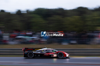 2024-06-15 - 311 DERANI Luis Felipe (bra), AITKEN Jack (gbr), DRUGOVICH Felipe (bra), Whelen Cadillac Racing, Cadillac V-Series.R #311, Hypercar, action during the 2024 24 Hours of Le Mans, 4th round of the 2024 FIA World Endurance Championship, on the Circuit des 24 Heures du Mans, from June 15 to 16, 2024 in Le Mans, France - 24 HEURES DU MANS 2024 - RACE - ENDURANCE - MOTORS