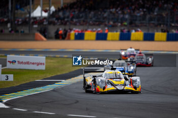 2024-06-15 - 65 SALES Rodrigo (usa), BECHE Mathias (swi), HUFFAKER Scott (usa), Panis Racing, Oreca 07 - Gibson #65, LMP2 PRO/AM, action during the 2024 24 Hours of Le Mans, 4th round of the 2024 FIA World Endurance Championship, on the Circuit des 24 Heures du Mans, from June 15 to 16, 2024 in Le Mans, France - 24 HEURES DU MANS 2024 - RACE - ENDURANCE - MOTORS