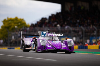 2024-06-15 - 14 HYETT PJ (usa), DELETRAZ Louis (swi), QUINN Alex (gbr), AO by TF, Oreca 07 - Gibson #14, LMP2 PRO/AM, action during the 2024 24 Hours of Le Mans, 4th round of the 2024 FIA World Endurance Championship, on the Circuit des 24 Heures du Mans, from June 15 to 16, 2024 in Le Mans, France - 24 HEURES DU MANS 2024 - RACE - ENDURANCE - MOTORS