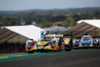 2024-06-15 - 65 SALES Rodrigo (usa), BECHE Mathias (swi), HUFFAKER Scott (usa), Panis Racing, Oreca 07 - Gibson #65, LMP2 PRO/AM, action during the 2024 24 Hours of Le Mans, 4th round of the 2024 FIA World Endurance Championship, on the Circuit des 24 Heures du Mans, from June 15 to 16, 2024 in Le Mans, France - 24 HEURES DU MANS 2024 - RACE - ENDURANCE - MOTORS