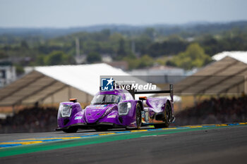 2024-06-15 - 14 HYETT PJ (usa), DELETRAZ Louis (swi), QUINN Alex (gbr), AO by TF, Oreca 07 - Gibson #14, LMP2 PRO/AM, action during the 2024 24 Hours of Le Mans, 4th round of the 2024 FIA World Endurance Championship, on the Circuit des 24 Heures du Mans, from June 15 to 16, 2024 in Le Mans, France - 24 HEURES DU MANS 2024 - RACE - ENDURANCE - MOTORS