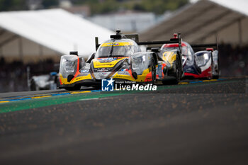 2024-06-15 - 65 SALES Rodrigo (usa), BECHE Mathias (swi), HUFFAKER Scott (usa), Panis Racing, Oreca 07 - Gibson #65, LMP2 PRO/AM, action during the 2024 24 Hours of Le Mans, 4th round of the 2024 FIA World Endurance Championship, on the Circuit des 24 Heures du Mans, from June 15 to 16, 2024 in Le Mans, France - 24 HEURES DU MANS 2024 - RACE - ENDURANCE - MOTORS