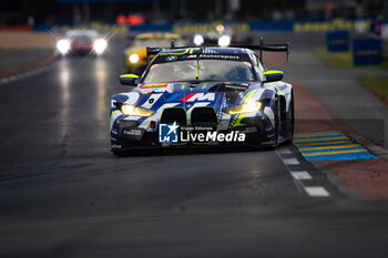 2024-06-15 - 46 MARTIN Maxime (bel), ROSSI Valentino (ita), AL HARTHY Ahmad (omn), Team WRT, BMW M4 GT3 #46, LM GT3 #44, FIA WEC, action during the 2024 24 Hours of Le Mans, 4th round of the 2024 FIA World Endurance Championship, on the Circuit des 24 Heures du Mans, from June 15 to 16, 2024 in Le Mans, France - 24 HEURES DU MANS 2024 - RACE - ENDURANCE - MOTORS