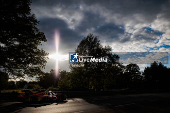 2024-06-15 - 50 FUOCO Antonio (ita), MOLINA Miguel (spa), NIELSEN Nicklas (dnk), Ferrari AF Corse, Ferrari 499P #50, Hypercar, FIA WEC, action during the 2024 24 Hours of Le Mans, 4th round of the 2024 FIA World Endurance Championship, on the Circuit des 24 Heures du Mans, from June 15 to 16, 2024 in Le Mans, France - 24 HEURES DU MANS 2024 - RACE - ENDURANCE - MOTORS