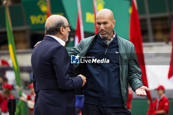 2024-06-15 - MILLE Richard (fra), Président ot the FIA Endurance Commission, ZIDANE Zinedine (fra), Start of the 24 Hours of Le Mans 2024, portrait during the starting grid of the 2024 24 Hours of Le Mans, 4th round of the 2024 FIA World Endurance Championship, on the Circuit des 24 Heures du Mans, on June 15, 2024 in Le Mans, France - 24 HEURES DU MANS 2024 - STARTING GRID - ENDURANCE - MOTORS