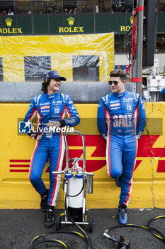 2024-06-15 - 11 VERNAY Jean-Karl (fra), SERRAVALLE Antonio (can), WATTANA BENNETT Carl (tha), Isotta Fraschini, Isotta Fraschini Tipo6-C #11, Hypercar, FIA WEC, portrait during the starting grid of the 2024 24 Hours of Le Mans, 4th round of the 2024 FIA World Endurance Championship, on the Circuit des 24 Heures du Mans, on June 15, 2024 in Le Mans, France - 24 HEURES DU MANS 2024 - STARTING GRID - ENDURANCE - MOTORS