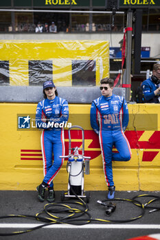 2024-06-15 - 11 VERNAY Jean-Karl (fra), SERRAVALLE Antonio (can), WATTANA BENNETT Carl (tha), Isotta Fraschini, Isotta Fraschini Tipo6-C #11, Hypercar, FIA WEC, portrait during the starting grid of the 2024 24 Hours of Le Mans, 4th round of the 2024 FIA World Endurance Championship, on the Circuit des 24 Heures du Mans, on June 15, 2024 in Le Mans, France - 24 HEURES DU MANS 2024 - STARTING GRID - ENDURANCE - MOTORS