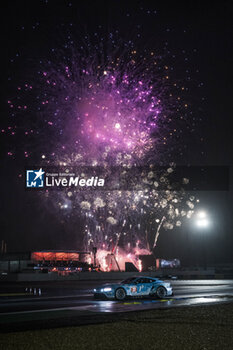 2024-06-16 - 77 BARKER Ben (gbr), HARDWICK Ryan (usa), ROBICHON Zacharie (can), Proton Competition, Ford Mustang GT3 #77, LM GT3, FIA WEC, action during the 2024 24 Hours of Le Mans, 4th round of the 2024 FIA World Endurance Championship, on the Circuit des 24 Heures du Mans, from June 15 to 16, 2024 in Le Mans, France - 24 HEURES DU MANS 2024 - RACE - ENDURANCE - MOTORS