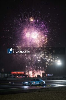 2024-06-16 - 77 BARKER Ben (gbr), HARDWICK Ryan (usa), ROBICHON Zacharie (can), Proton Competition, Ford Mustang GT3 #77, LM GT3, FIA WEC, action during the 2024 24 Hours of Le Mans, 4th round of the 2024 FIA World Endurance Championship, on the Circuit des 24 Heures du Mans, from June 15 to 16, 2024 in Le Mans, France - 24 HEURES DU MANS 2024 - RACE - ENDURANCE - MOTORS